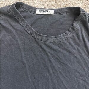 Buck Mason washed black M tshirt Pima
